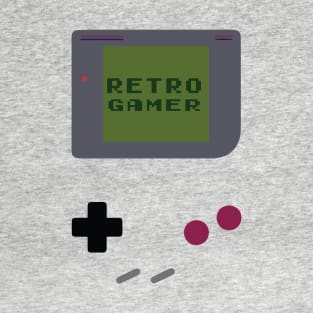 Nostalgic Retro Gamer Vibes with Classic Game Boy Art T-Shirt